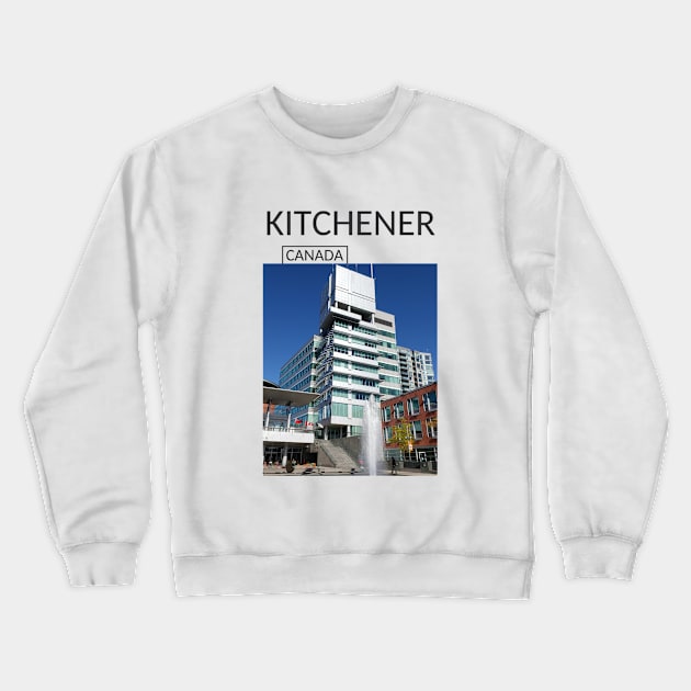 Kitchener Ontario Canada Gift for Canadian Canada Day Present Souvenir T-shirt Hoodie Apparel Mug Notebook Tote Pillow Sticker Magnet Crewneck Sweatshirt by Mr. Travel Joy